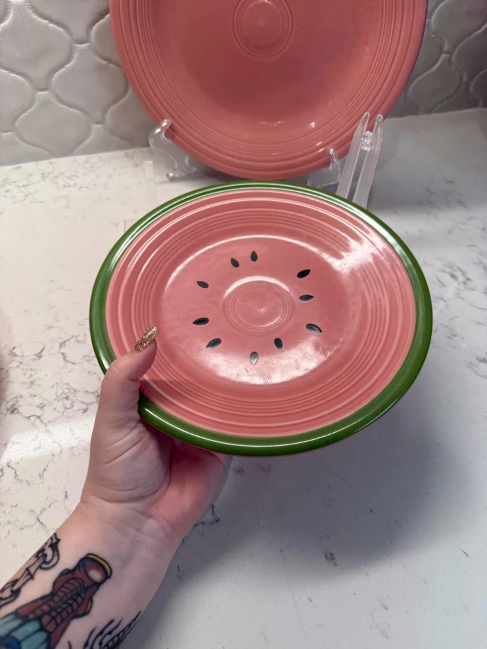 Fiestaware Rose and Betty Crocker Watermelon 4 piece Set - Picture 6 of 16